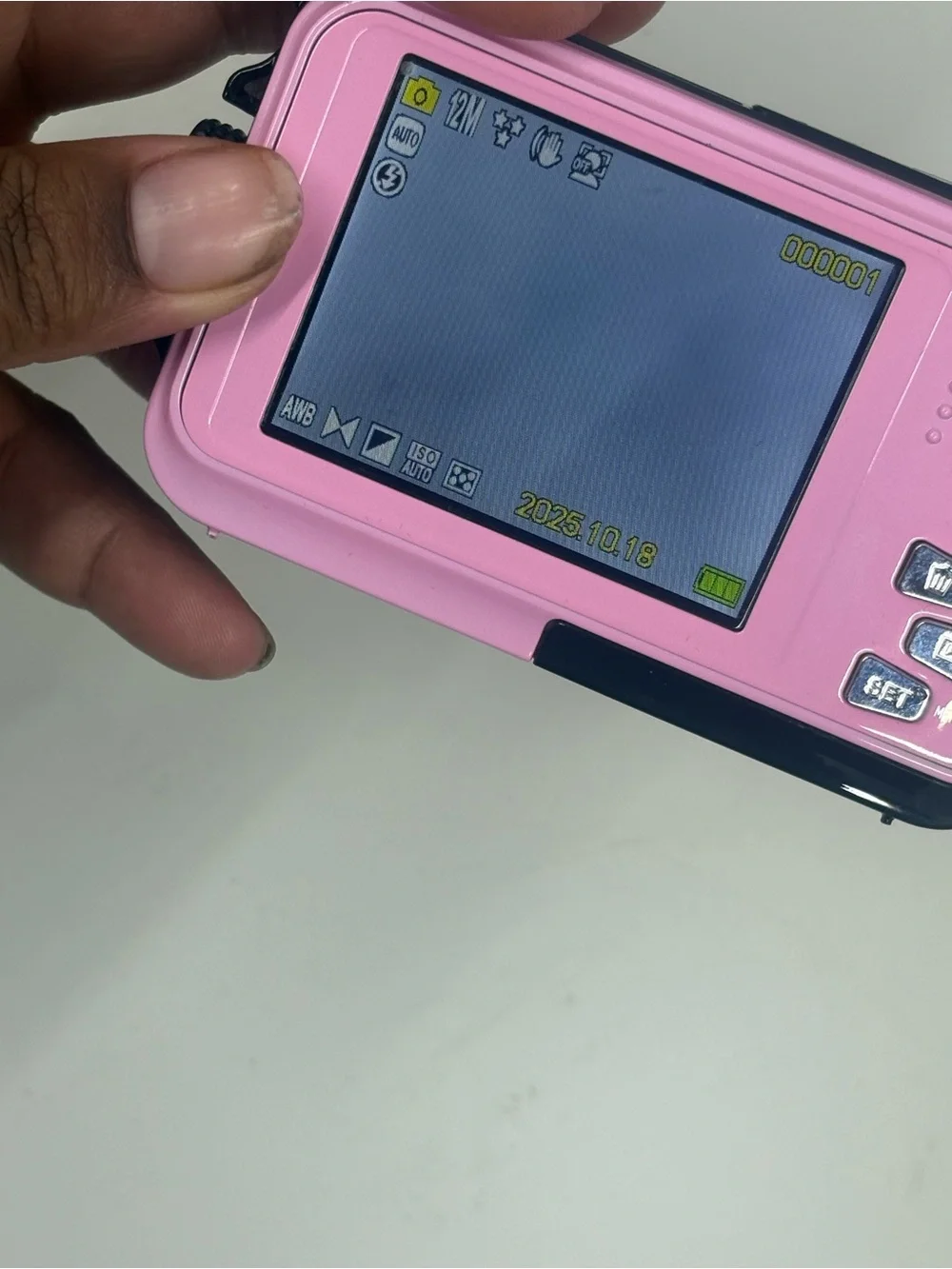 Pink Digital Camera – Compact 18x Zoom